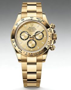 Rolex Cosmograph Daytona in yellow gold